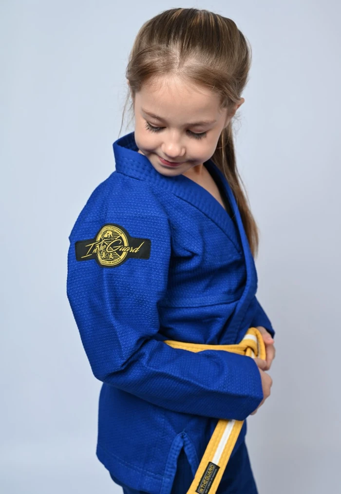 Kimono Infantil In The Guard New Feminino Azul