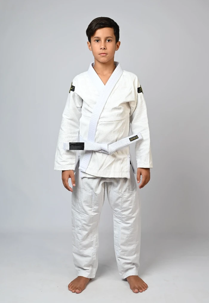 Kimono Infantil In The Guard New Branco