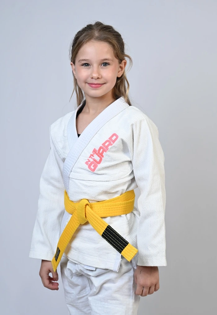 Kimono Infantil In The Guard Girls Branco