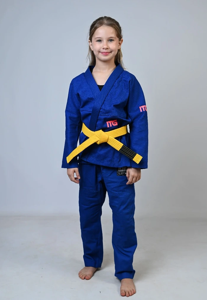 Kimono Infantil In The Guard Pink NEW Azul