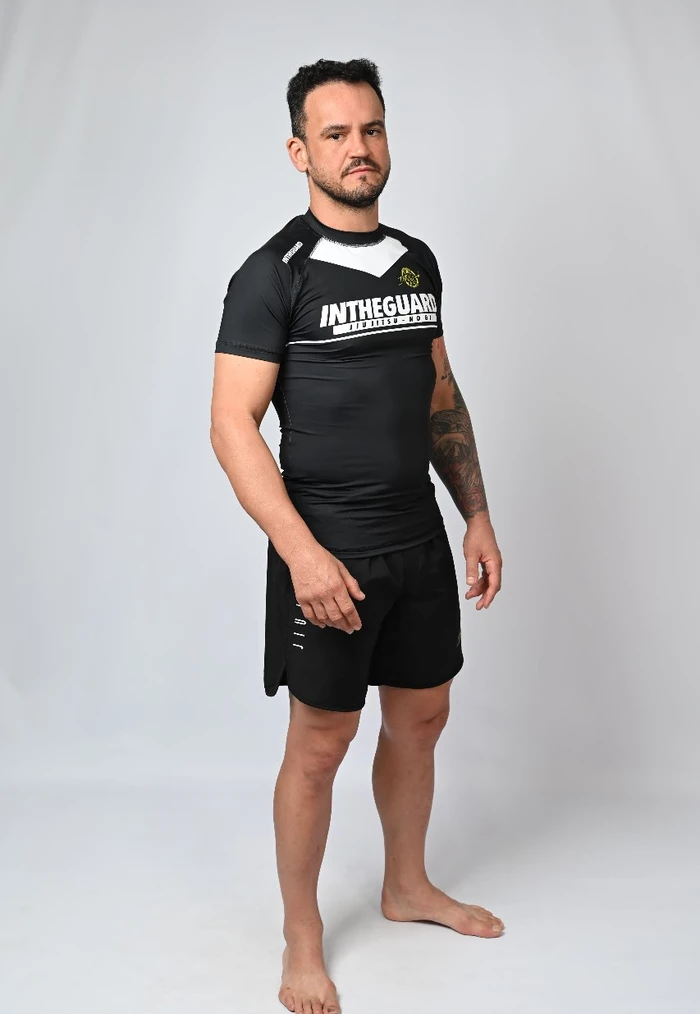 Rash Guard Masculina Team ITG Preto