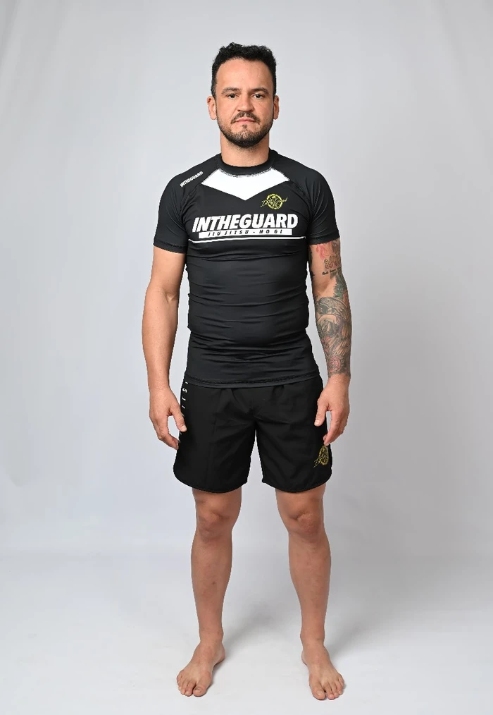 Rash Guard Masculina Team ITG Preto