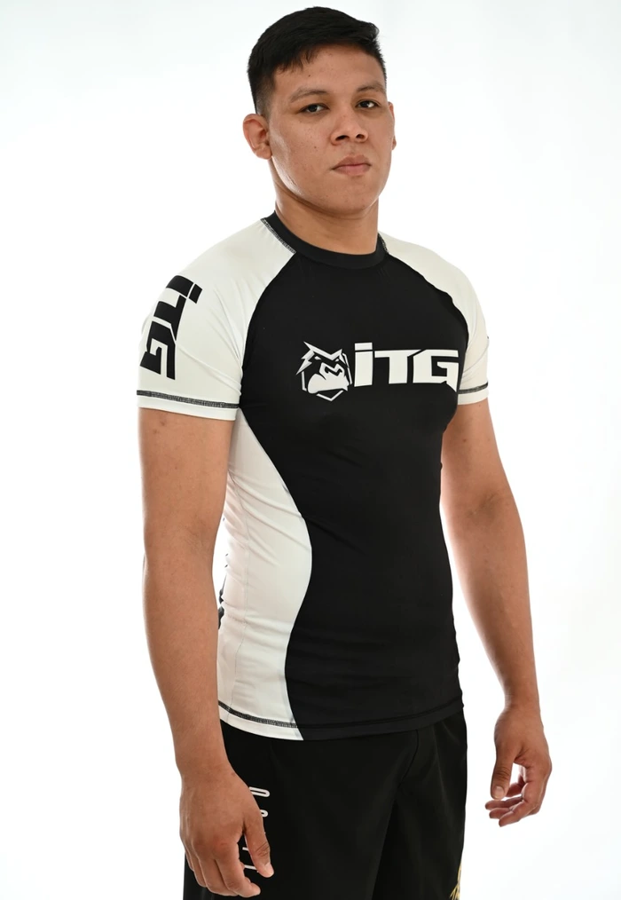 Rash Guard Masculina ITG Manga Curta Branco