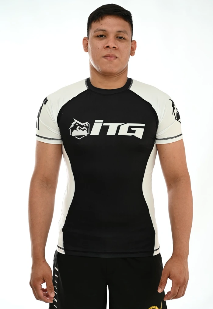 Rash Guard Masculina ITG Manga Curta Branco