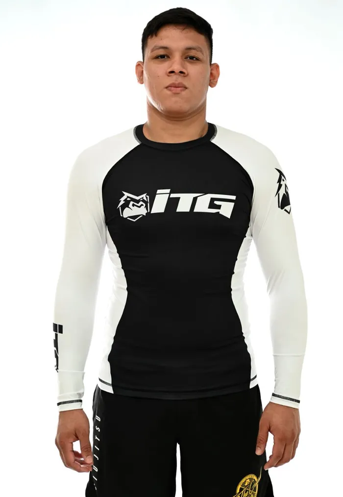 Rash Guard Masculina ITG Manga Longa Branco