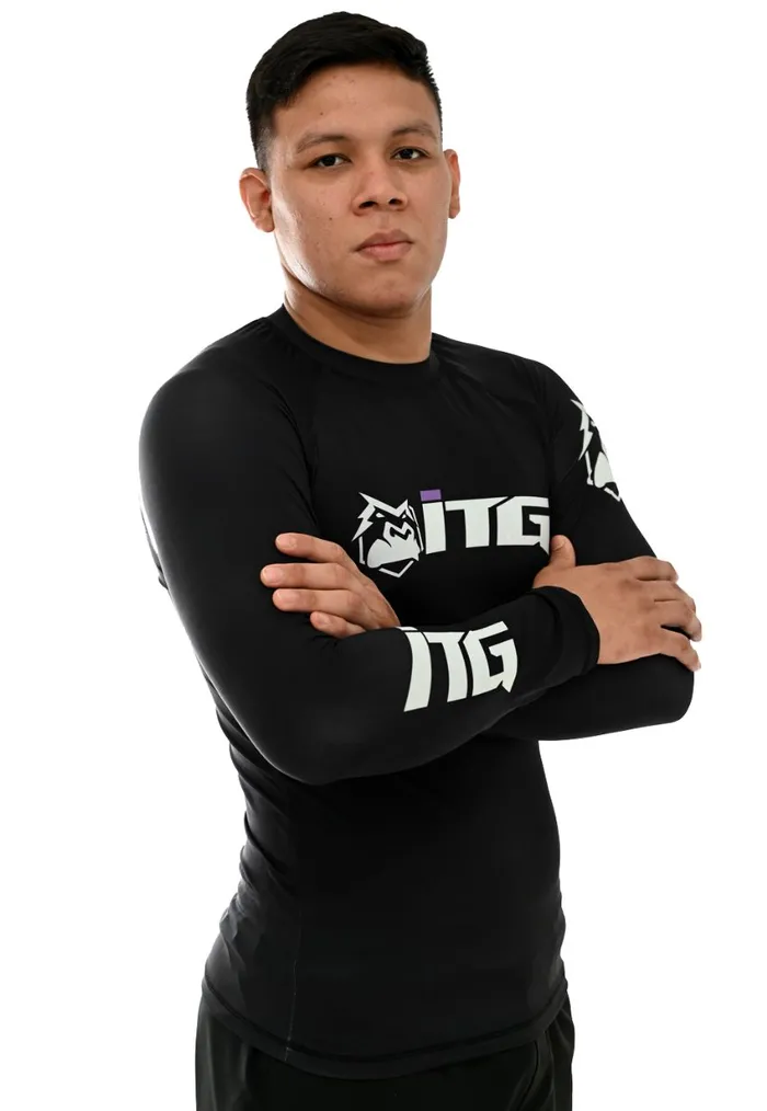 Rash Guard Masculina ITG Manga Longa Preto