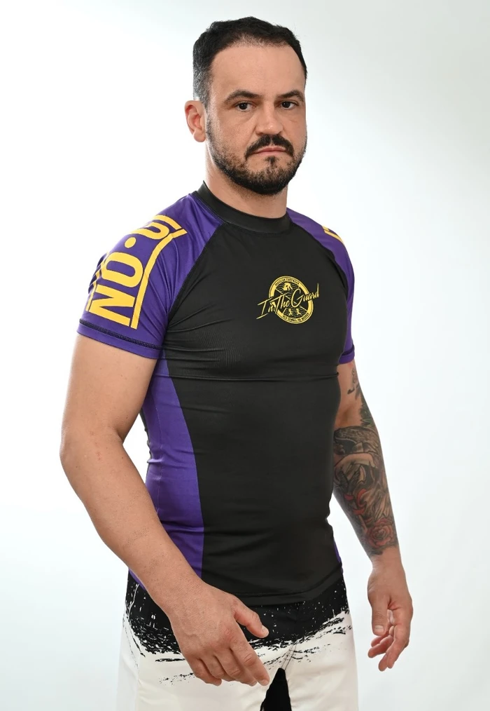 Rash Guard Masculina No-Gi Roxa