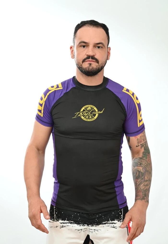 Rash Guard Masculina No-Gi Roxa