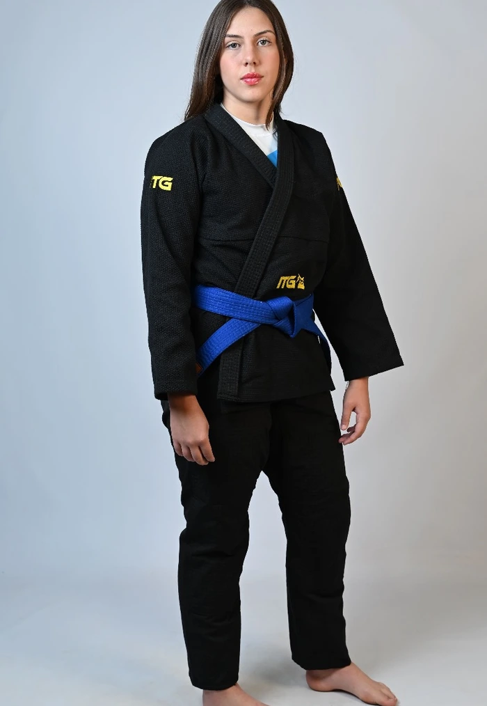 Kimono In The Guard Feminino New PRETO