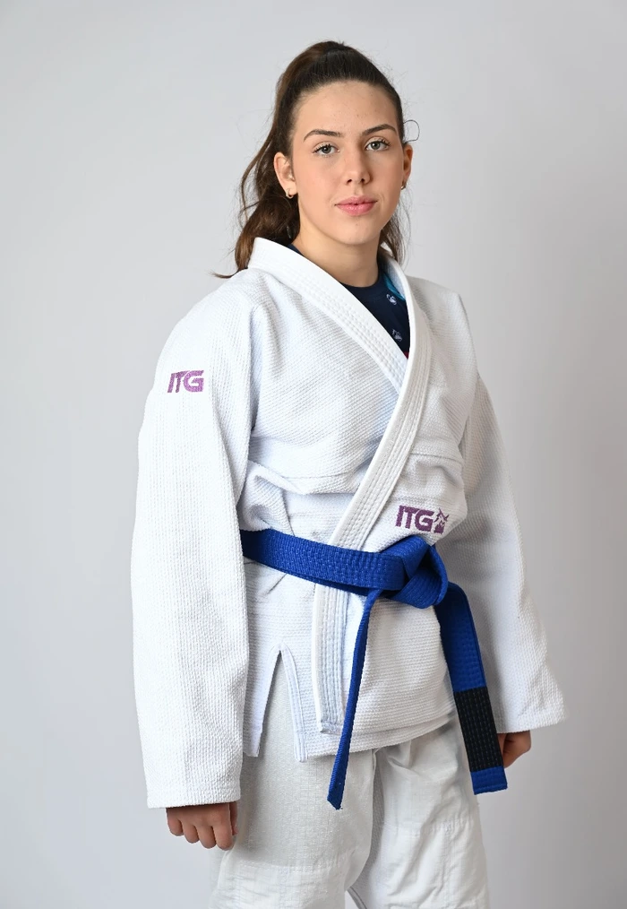 Kimono In The Guard Feminino Classic Purple BRANCO