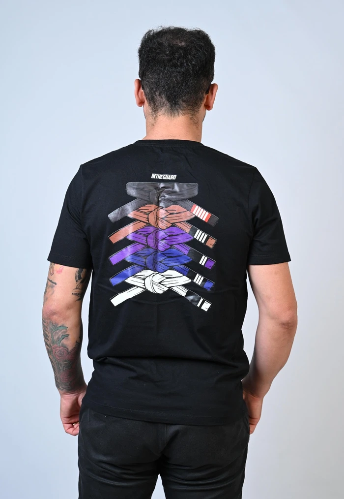 Camiseta Masculina Faixas BJJ