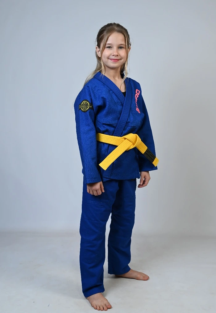 Kimono Infantil In The Guard Girls Azul