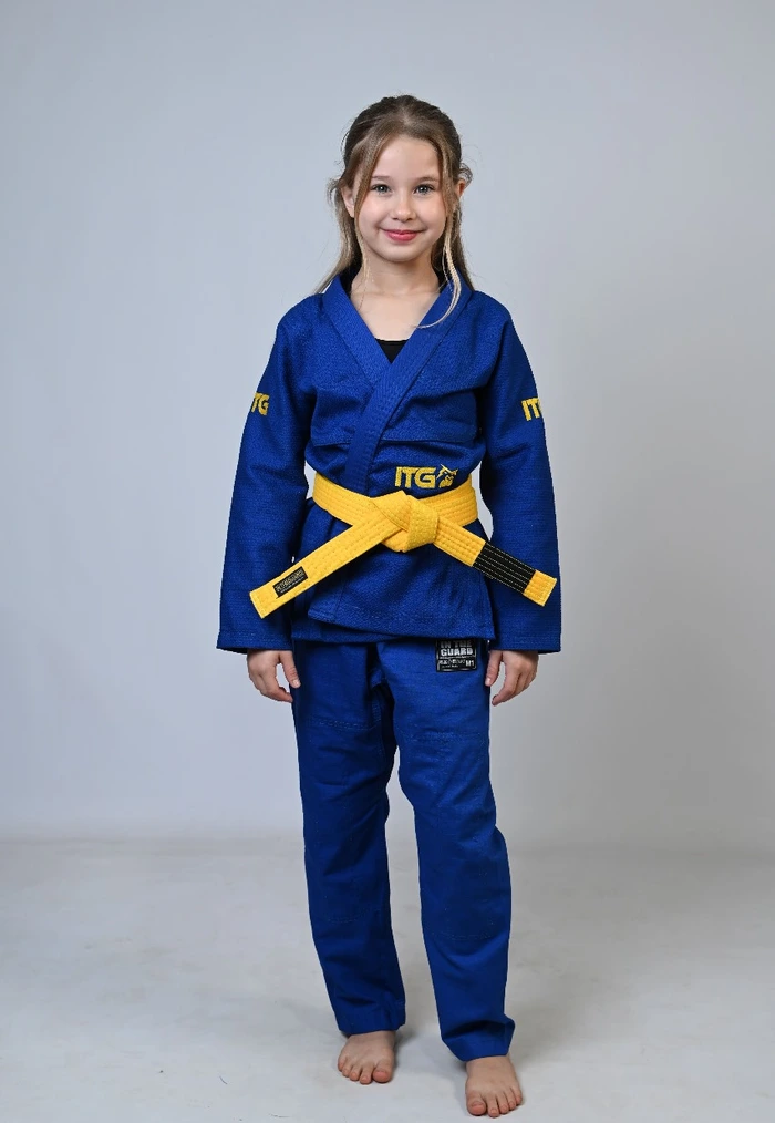 Kimono Infantil In The Guard New Feminino - Azul