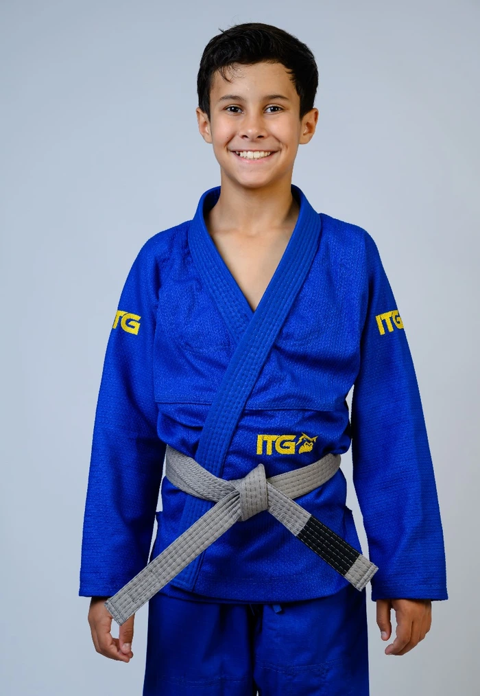 Kimono Infantil In The Guard New - Azul