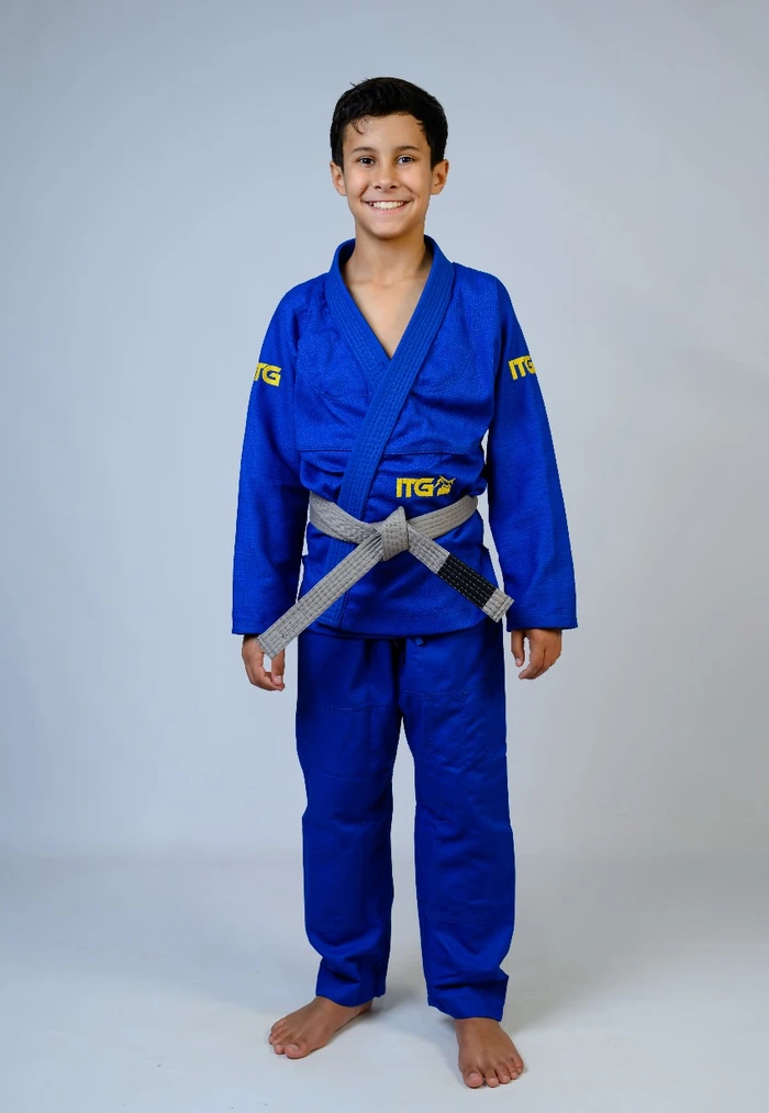 Kimono Infantil In The Guard New - Azul