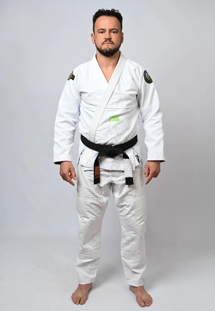 Kimono In The Guard Classic Green 2025 BRANCO