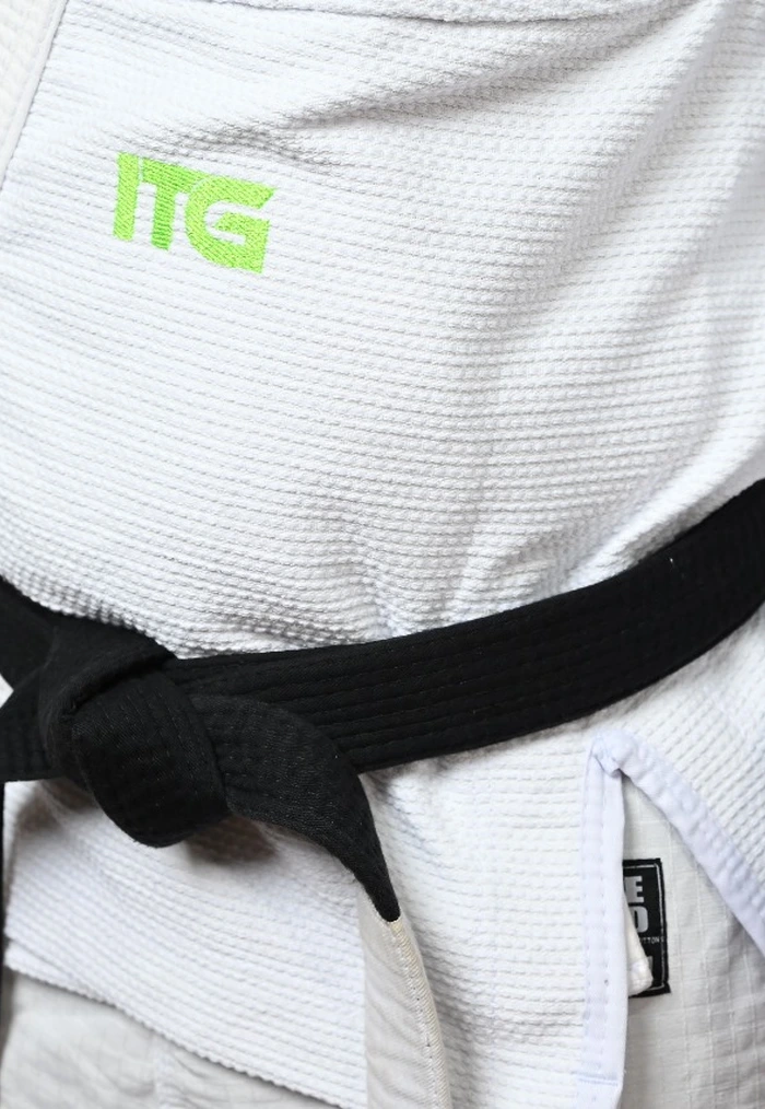 Kimono In The Guard Classic Green 2025 BRANCO