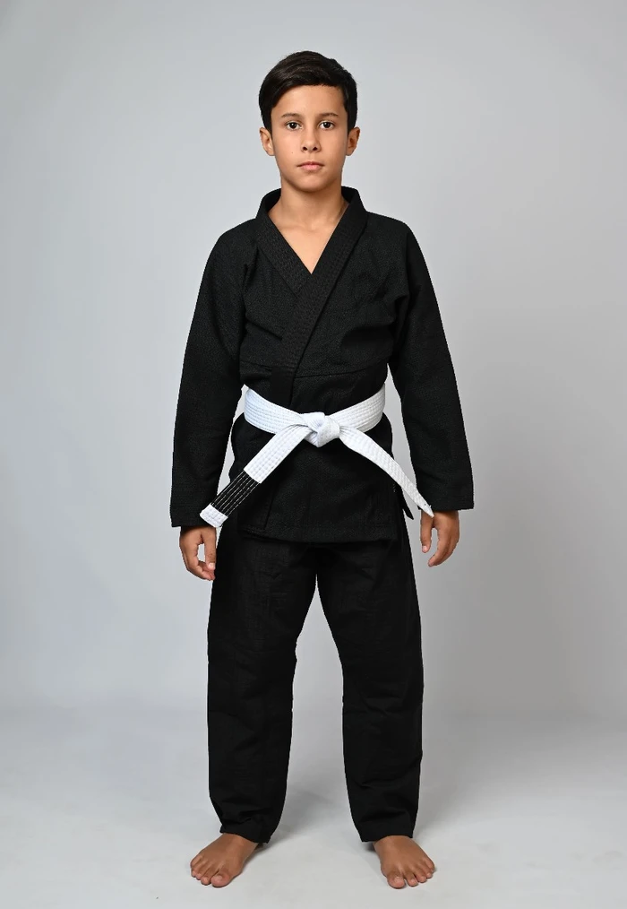 Kimono Infantil In The Guard LISO Preto