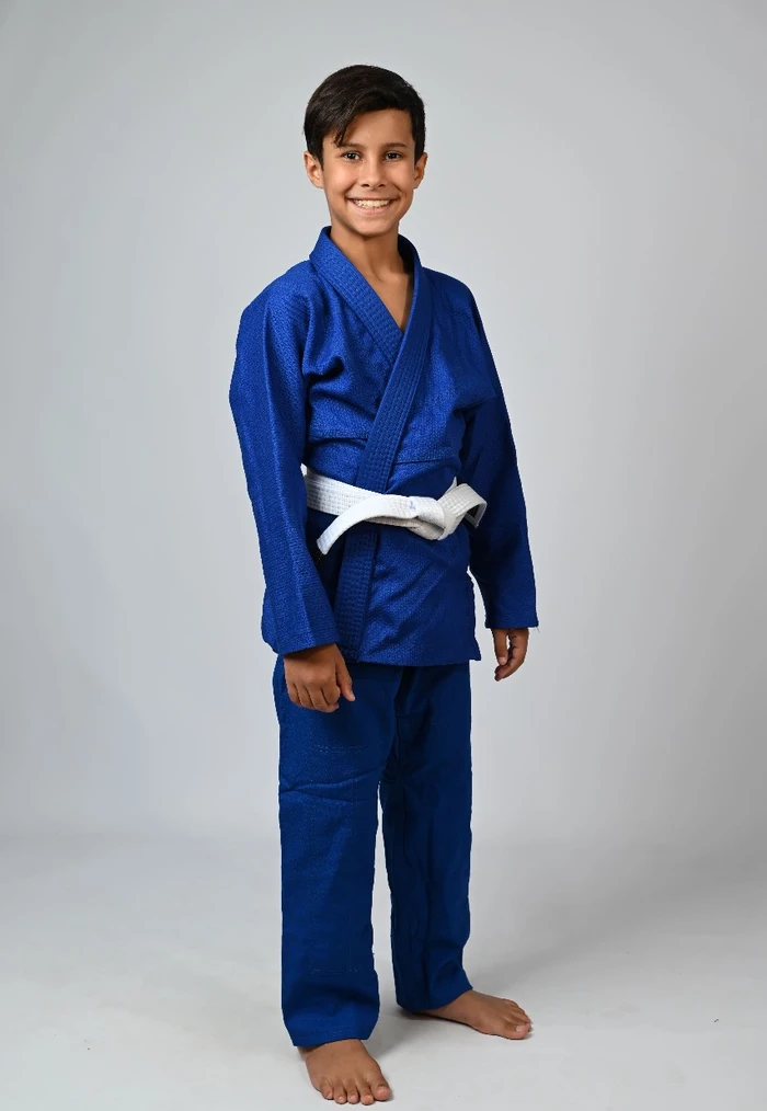Kimono Infantil In The Guard LISO Azul