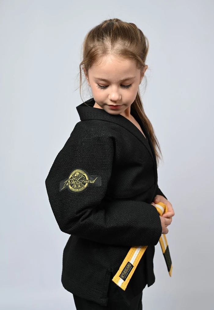 Kimono Infantil In The Guard New Feminino Preto