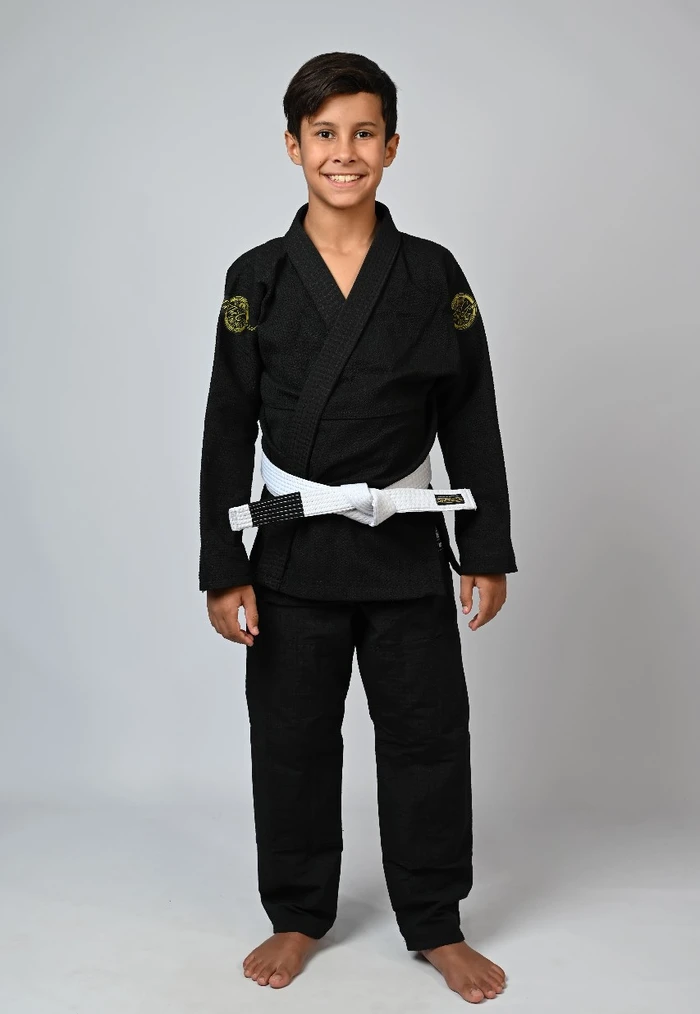 Kimono Infantil In The Guard New Preto