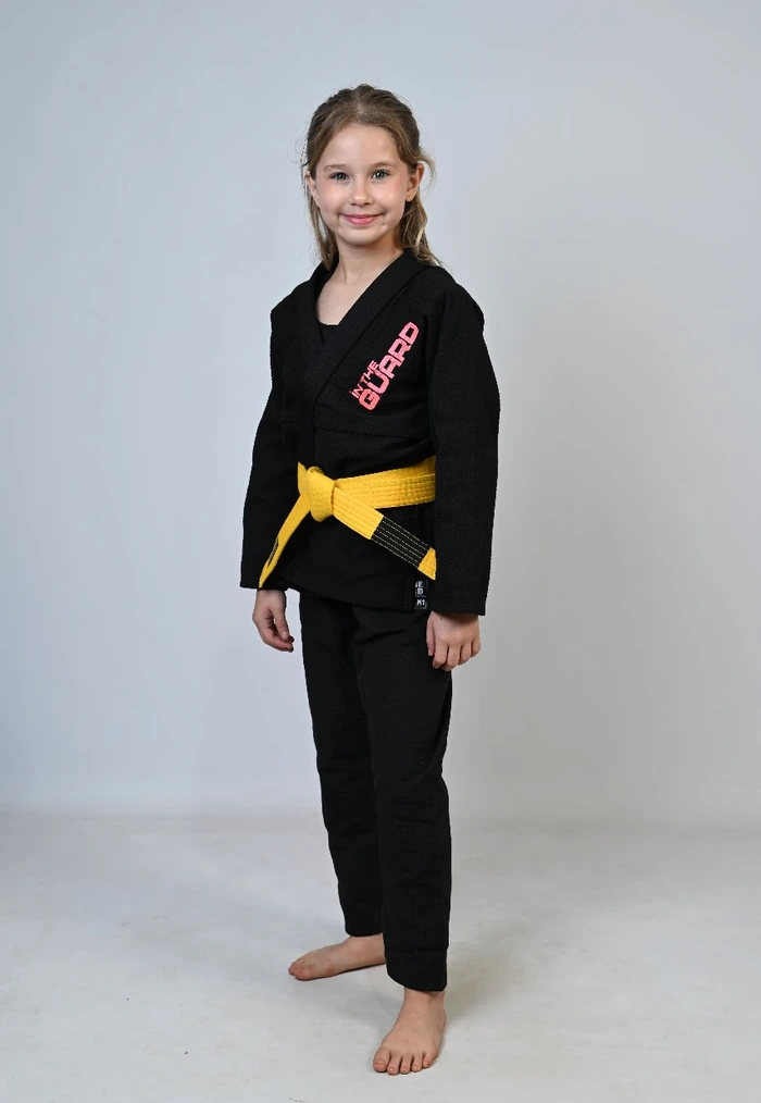 Kimono Infantil In The Guard Girls Preto