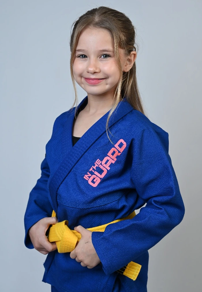 Kimono Infantil In The Guard Girls Azul