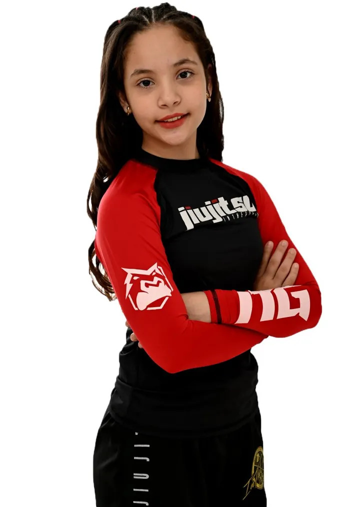 Rash Guard Infantil Red Feminina
